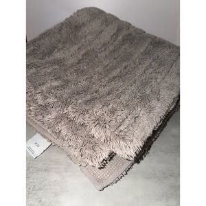 Restoration Hardware Ribbed 100% Cotton Bath Rug 30"x72"